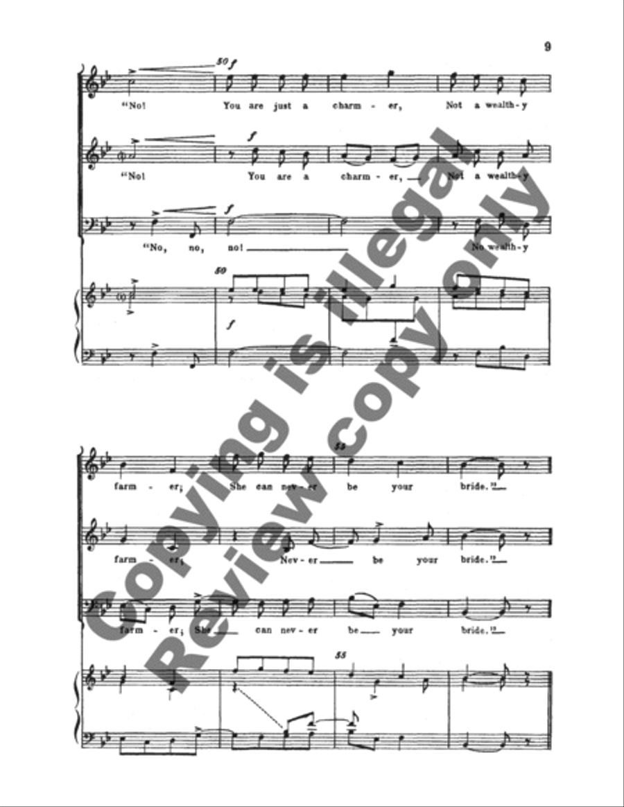 Pride Goeth Before a Fall 3-Part scores gallery preview page 6
