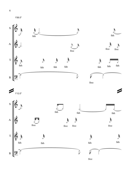 Rain and Snow (SATB Choir) image number null