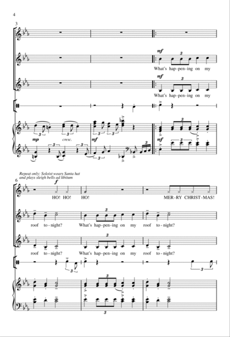 Wide Awake! Unison Choir scores gallery preview page 4
