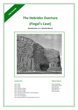 The Hebrides Overture (Fingal's Cave) for woodwind ensemble