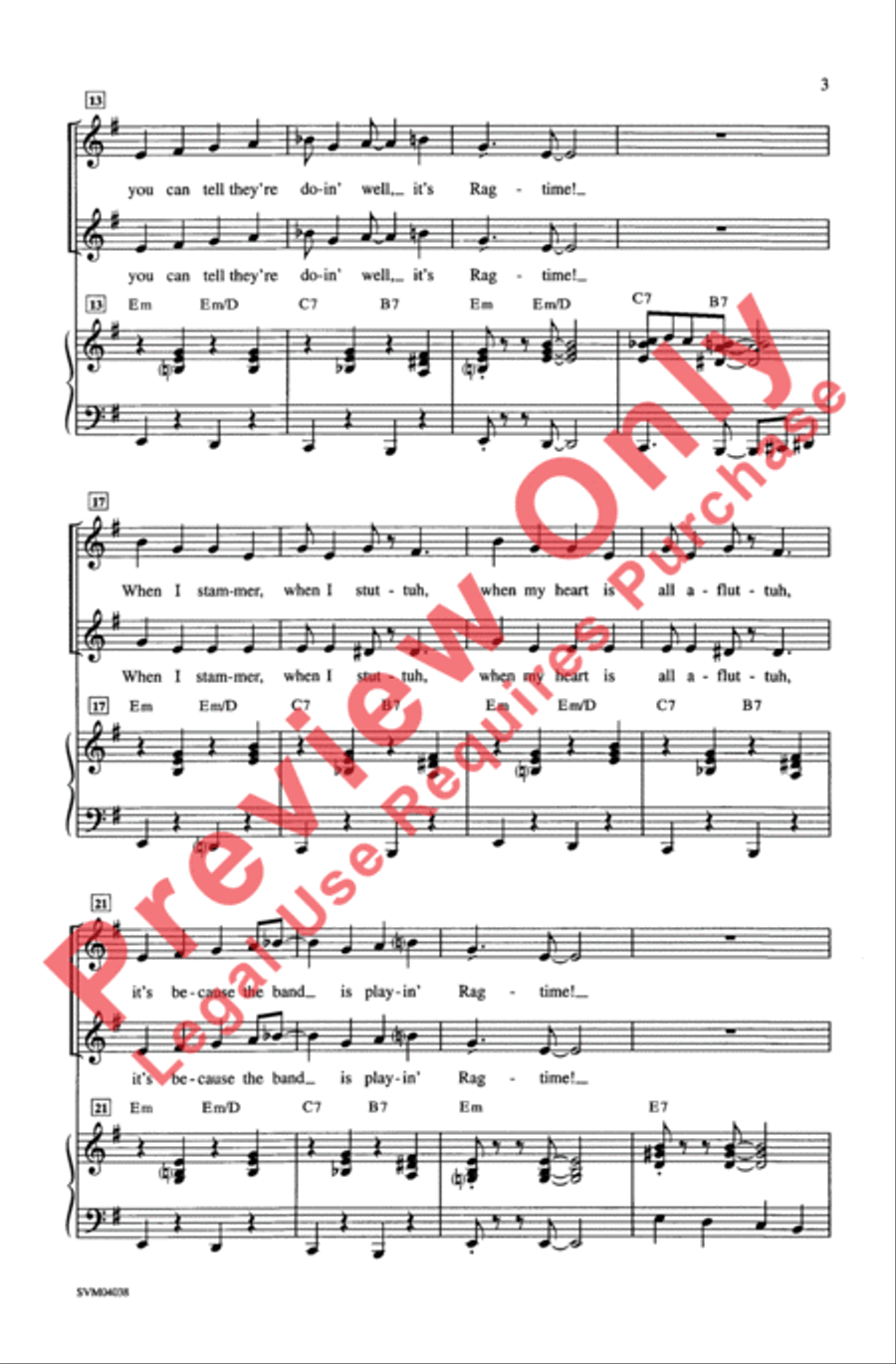 It's Ragtime! 2-Part scores gallery preview page 3