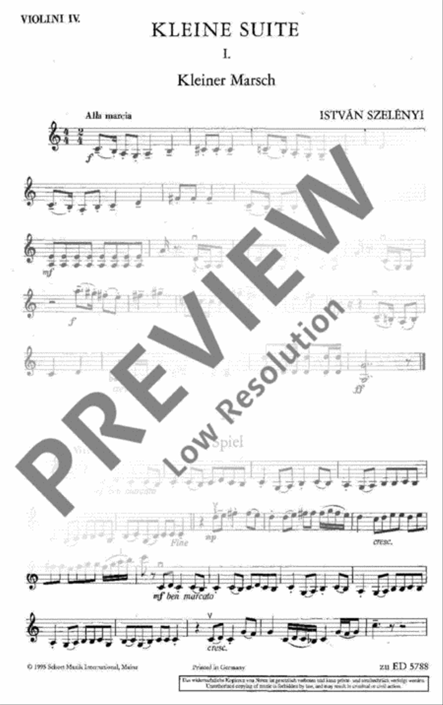 Little Suite Violin scores gallery preview page 2
