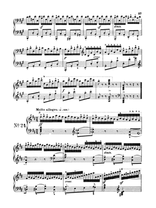 Czerny: School of Velocity, Op. 299 No. 24