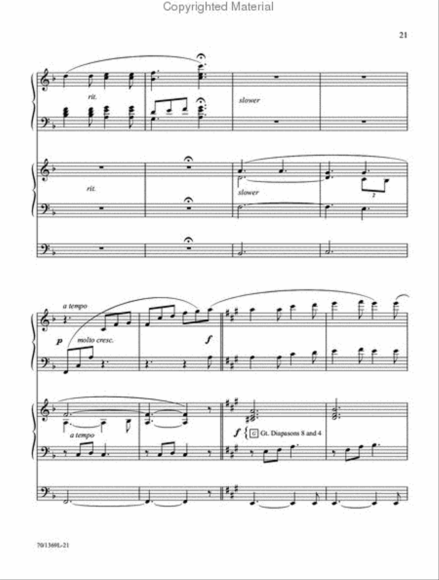 The Great Christmas Concert for Keyboard Organ scores gallery preview page 7