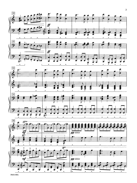 America the Beautiful - Piano Duo (2 Pianos, 4 Hands)