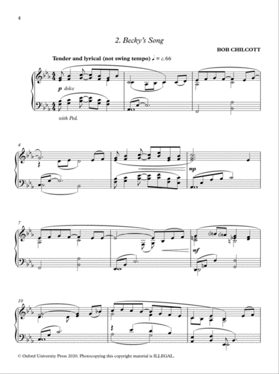 A Little Jazz Piano Piano Solo scores gallery preview page 3