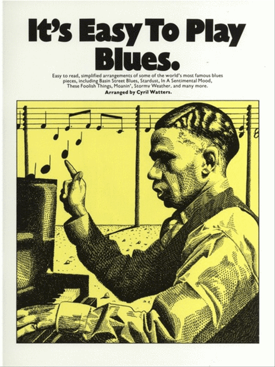 Its Easy To Play Blues (Piano / Vocal / Guitar) Piano, Vocal, Guitar scores gallery preview page 1