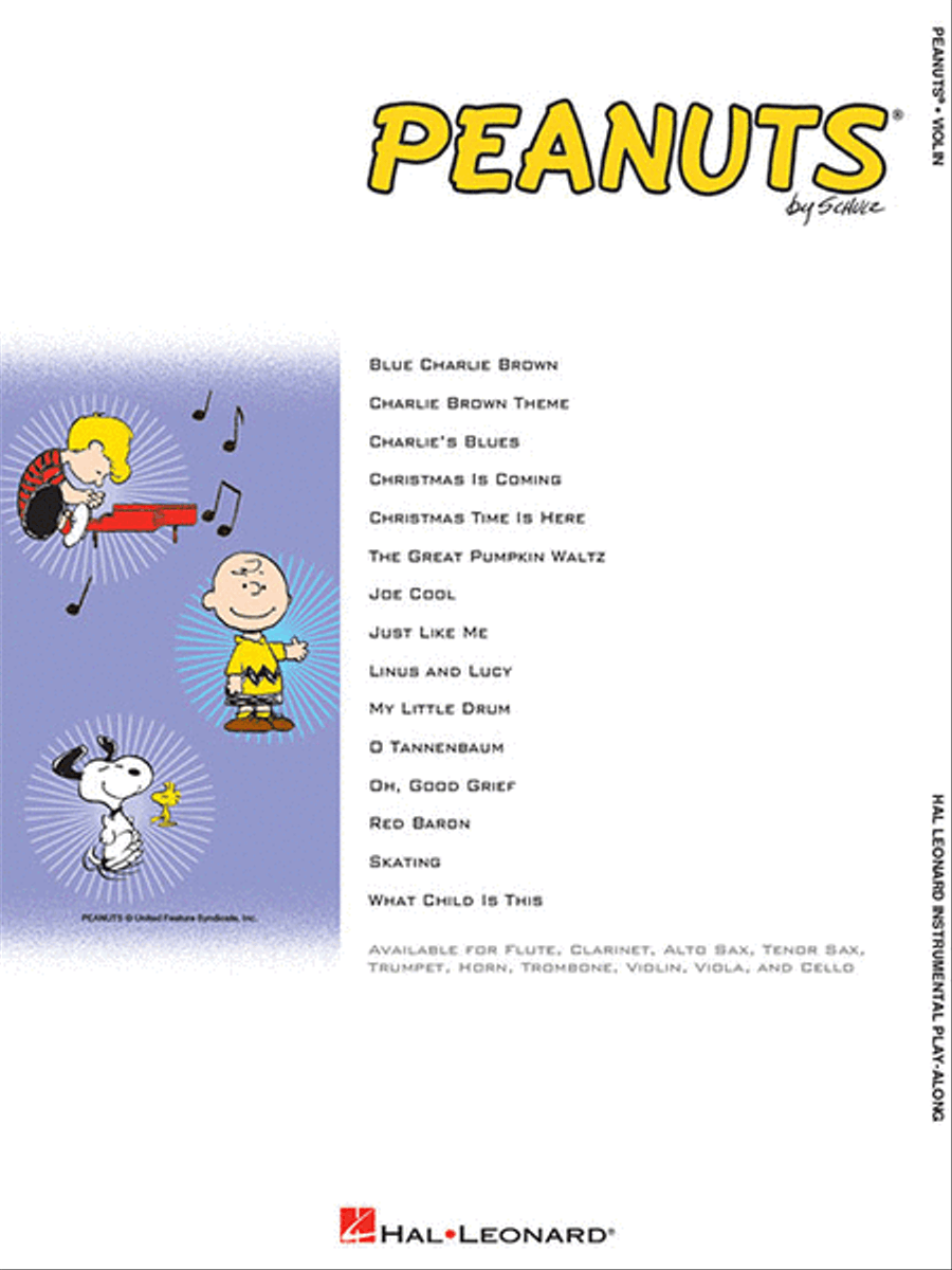 Peanuts™ Alto Saxophone scores gallery preview page 4