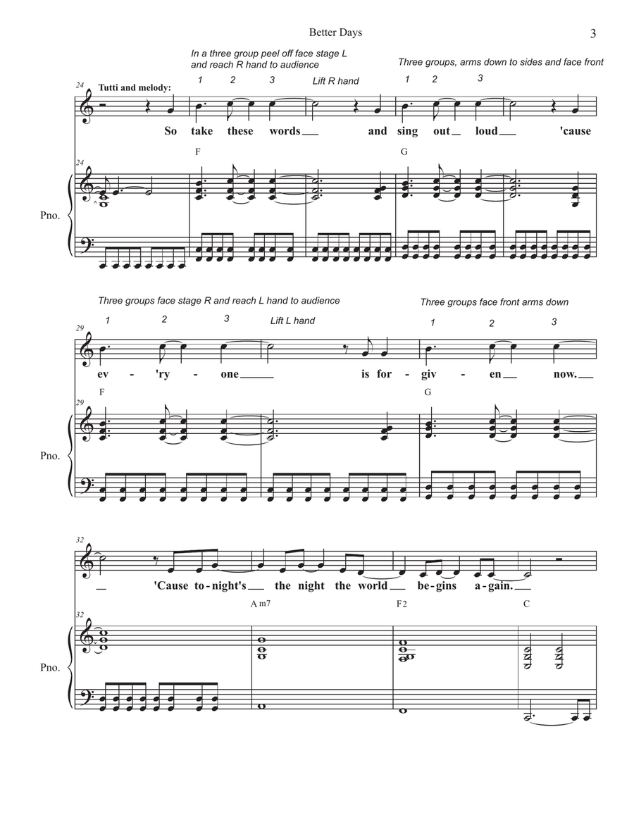 Better Days 2-Part scores gallery preview page 3