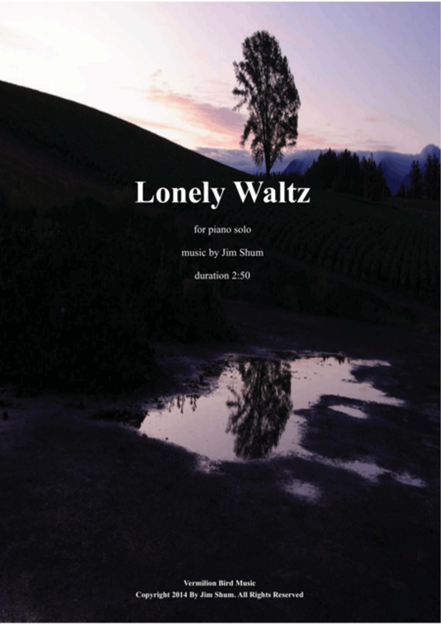 Lonely Waltz Lonely Waltz Piano Solo scores gallery preview page 1