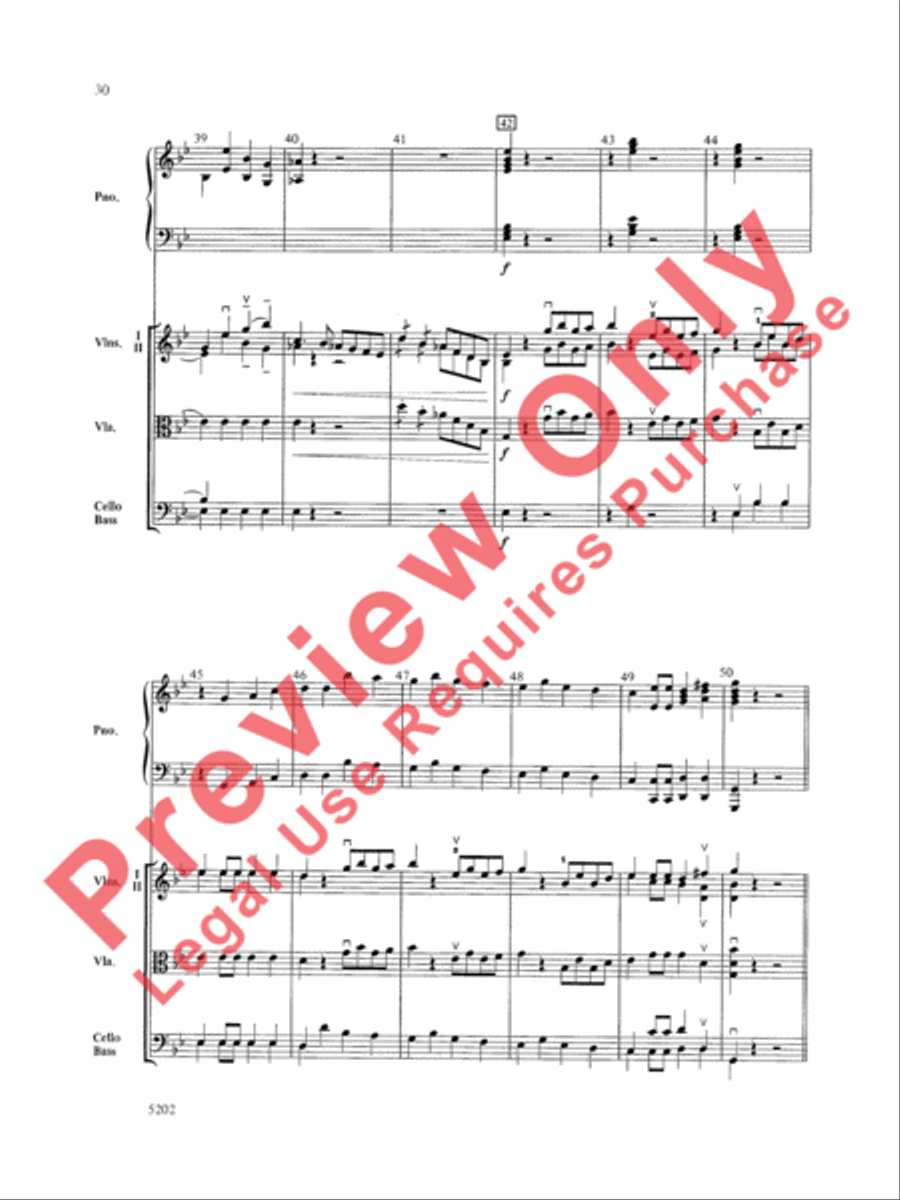 Carnival of the Animals Carnival of the Animals String Orchestra scores gallery preview page 31