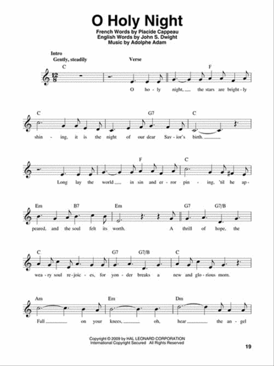 Christmas Carols Voice scores gallery preview page 4