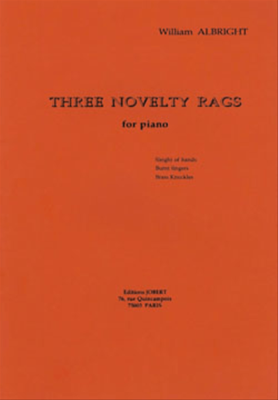Novelty Rags (3) Piano Solo scores gallery preview page 1