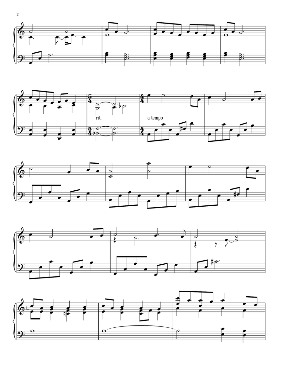 Central Park Central Park Piano Solo scores gallery preview page 2