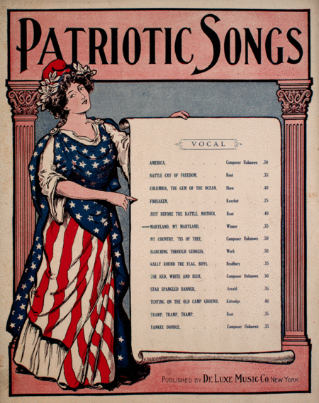 Patriotic Songs. Maryland, My Maryland
