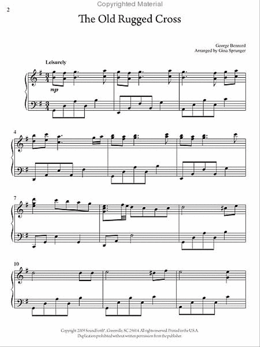 Be Not Afraid Piano Solo scores gallery preview page 2