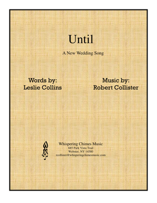 Until (A New Wedding Song)