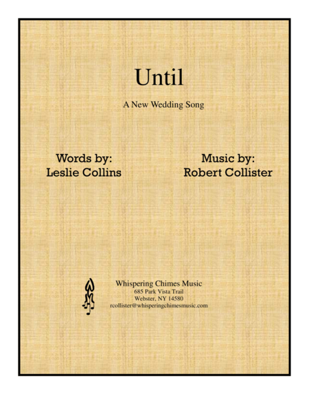 Until (A New Wedding Song) image number null