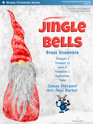 Book cover for Jingle Bells (Brass Ensemble)
