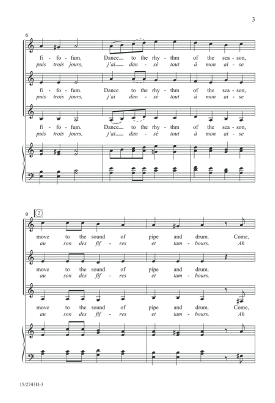 The Sound of Pipe and Drum SSA scores gallery preview page 3