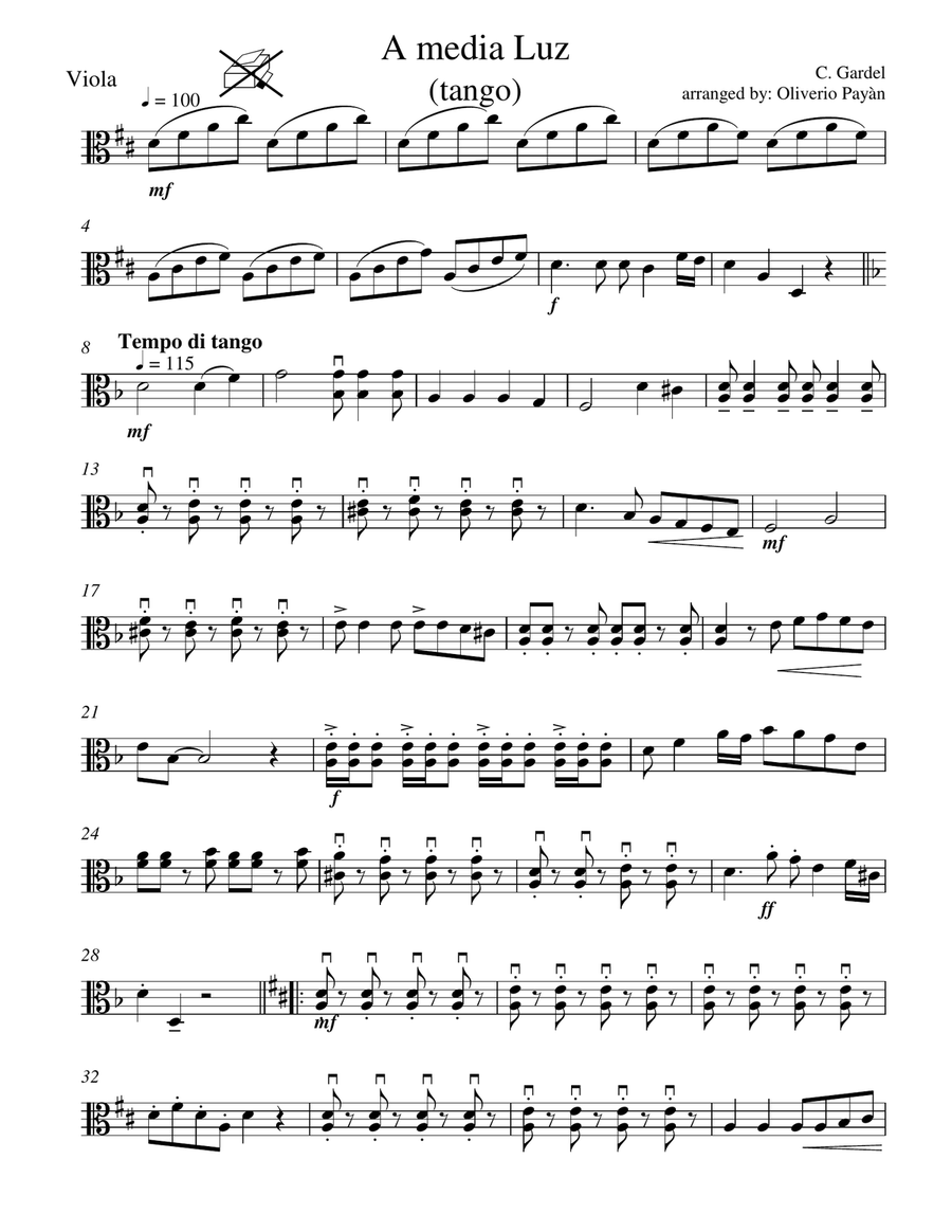 A media Luz String Quartet scores gallery preview page 5