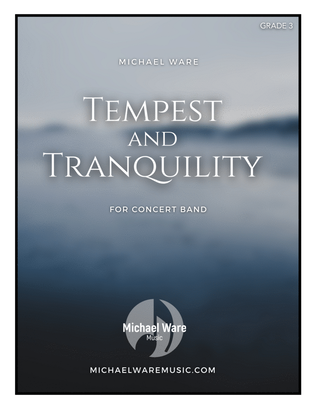 Book cover for Tempest and Tranquility (Concert Band | Grade 3)