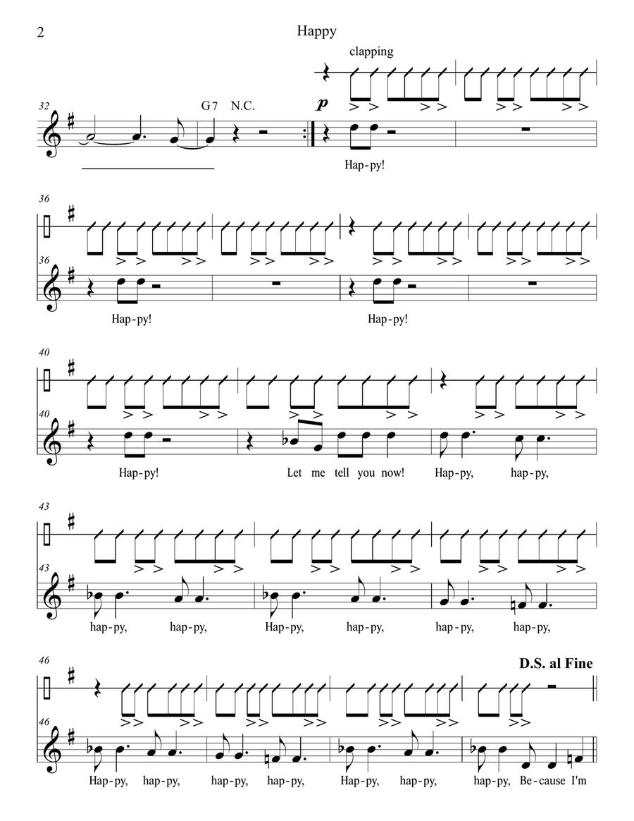 Happy 3-Part scores gallery preview page 6