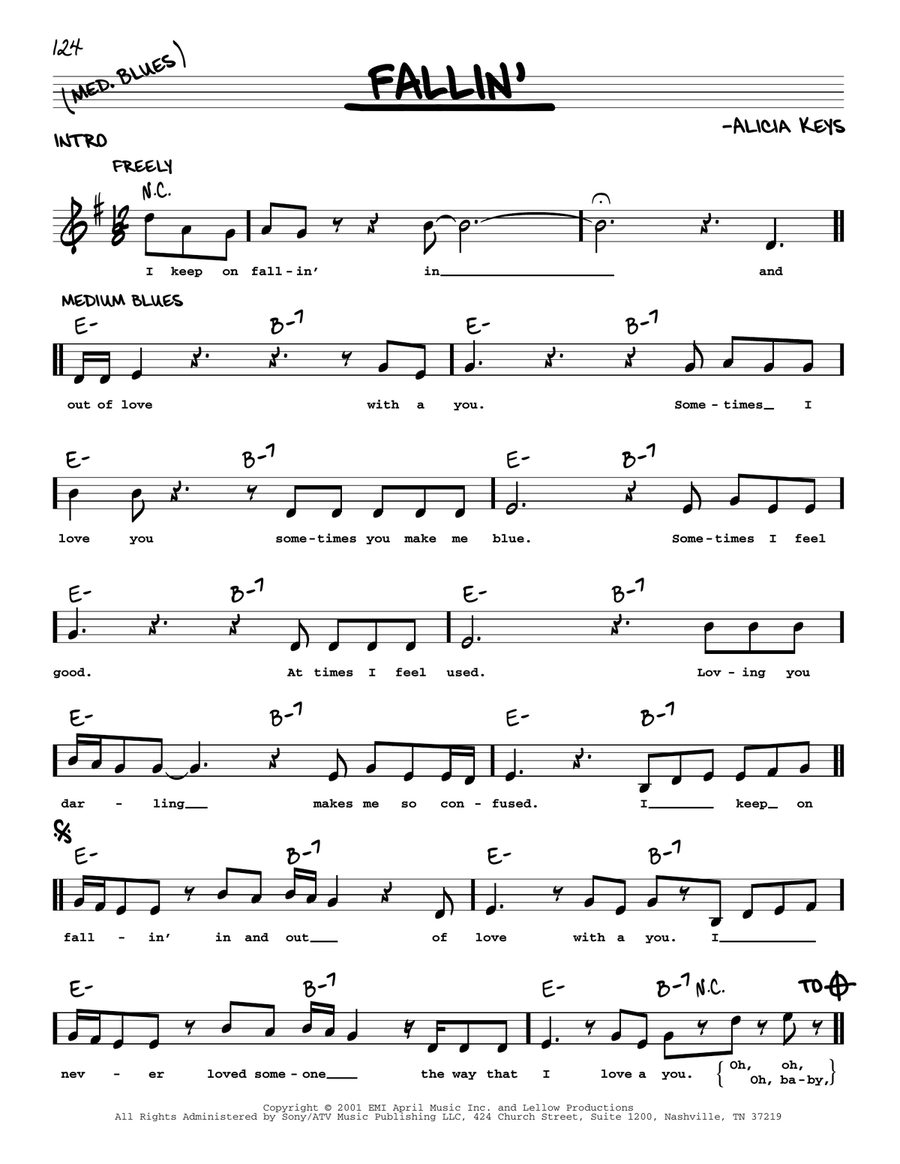 Fallin' Voice scores gallery preview page 1