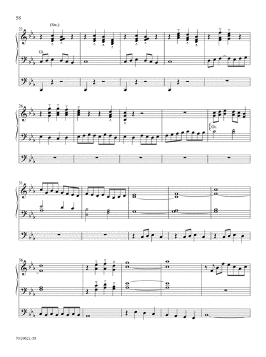 The Sacred Organ Library, Vol. 2 Organ Solo scores gallery preview page 34
