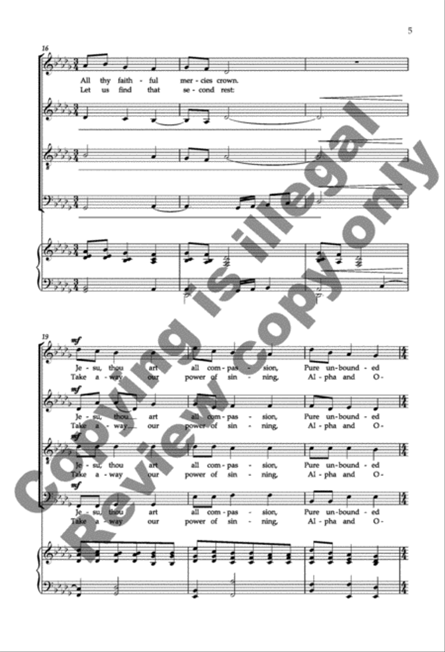 Love Divine Love Divine Divisi scores gallery preview page 6