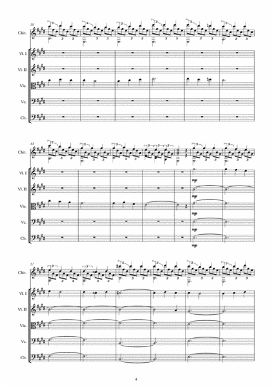 Giochi proibiti Chamber Orchestra scores gallery preview page 4