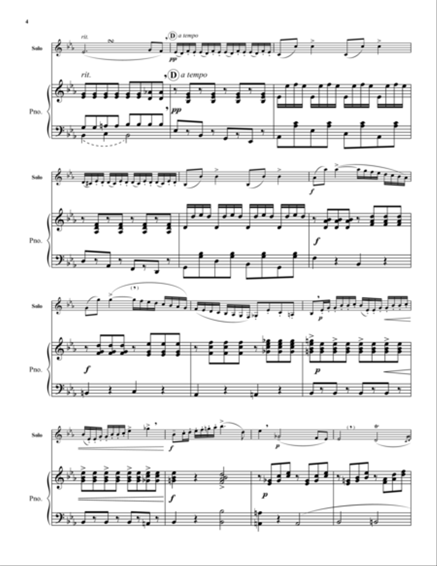 Arpeggione Bassoon Solo scores gallery preview page 5