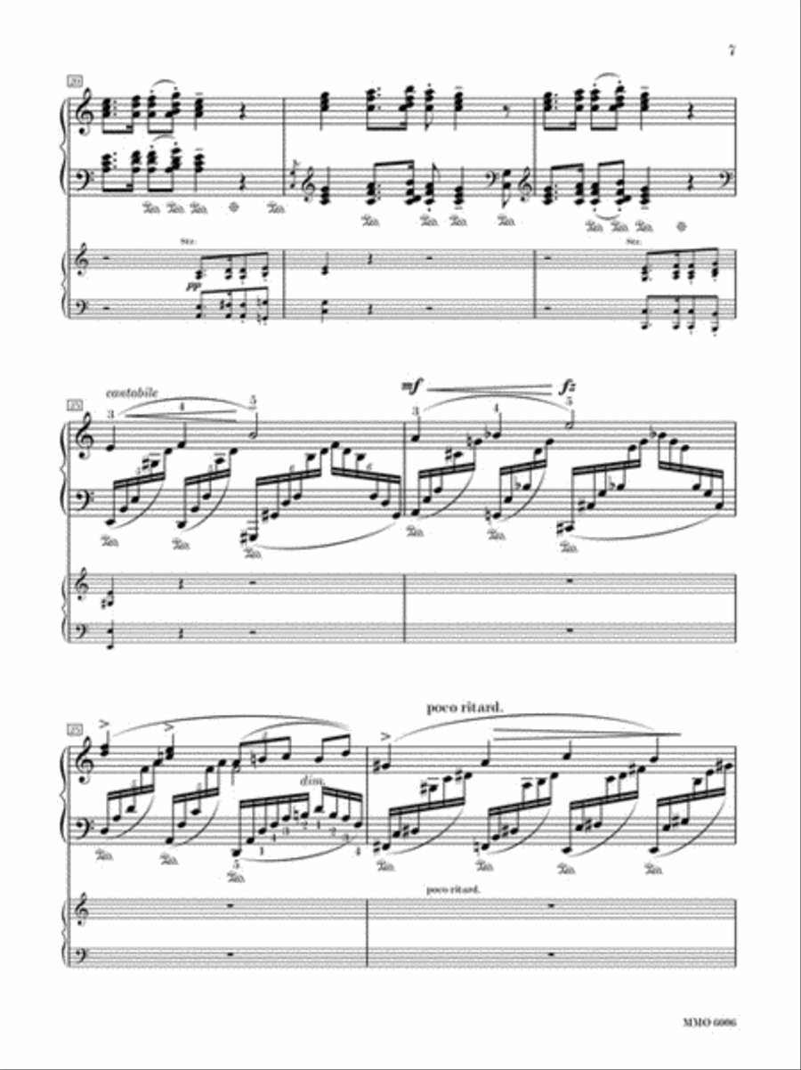 Grieg – Piano Concerto in A Minor, Op. 16 Piano Solo scores gallery preview page 4