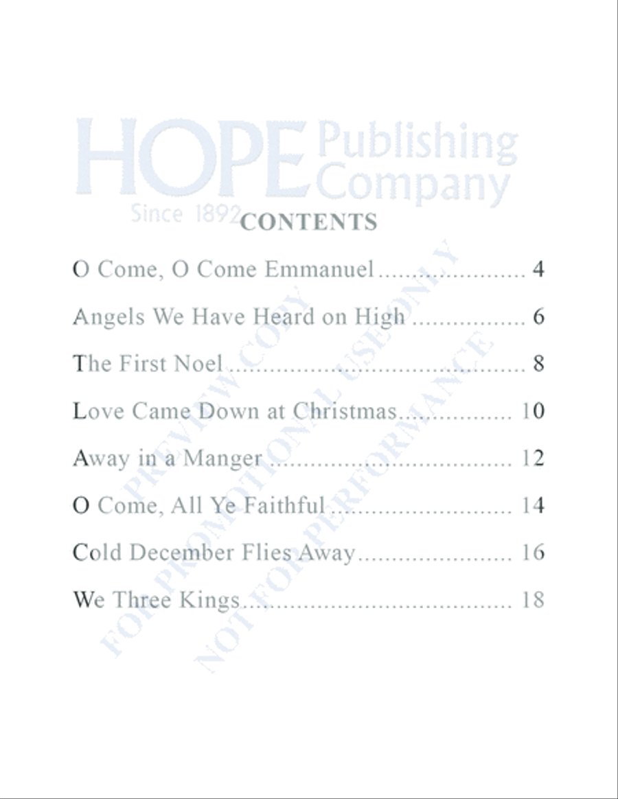 Small-ER But Mighty, Vol. 1 for Christmas Repoducible Handbell Choir scores gallery preview page 4