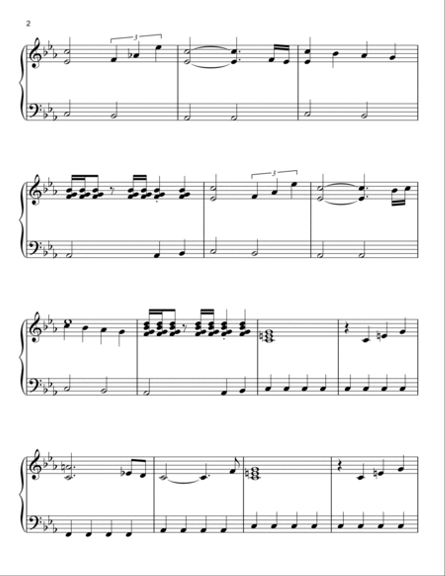 Guardians Inferno (from Guardians Of The Galaxy) Easy Piano scores gallery preview page 2