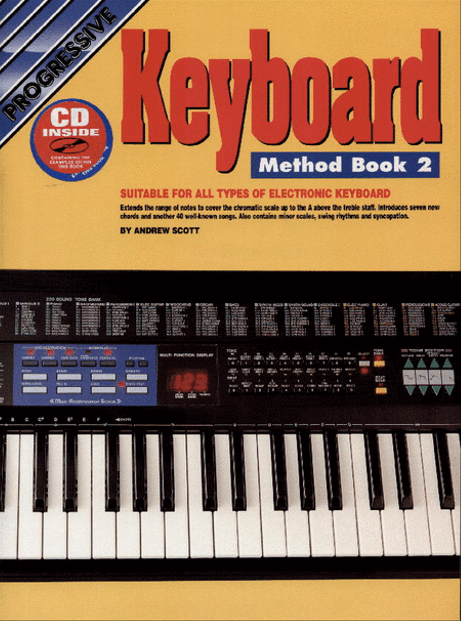 Progressive Keyboard Method Book 2 (Book/CD) Piano scores gallery preview page 1