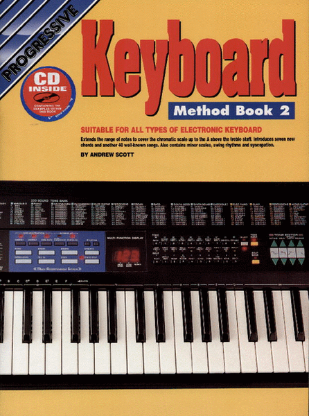 Progressive Keyboard Method Book 2 (Book/CD)