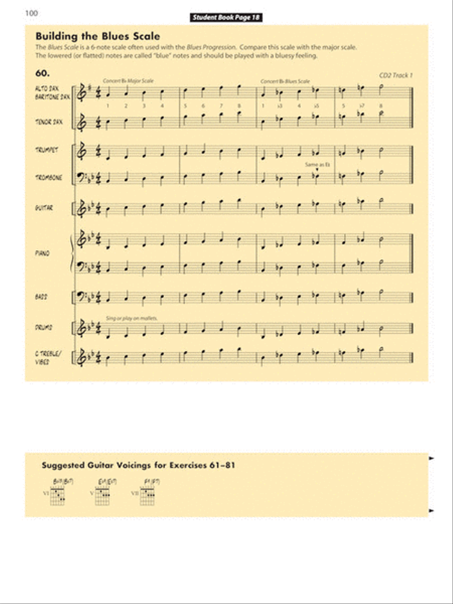 Essential Elements for Jazz Ensemble – Conductor Jazz Ensemble scores gallery preview page 7