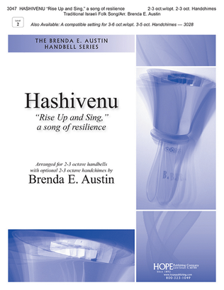 Book cover for Hashivenu Rise Up and Sing, a song of resilience