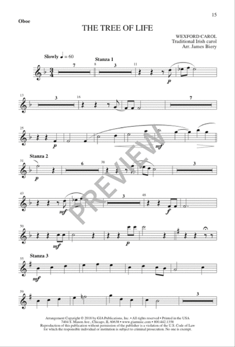The Tree of Life 3-Part scores gallery preview page 16