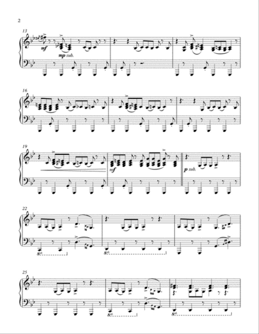 Bury A Friend Bury A Friend Piano Solo scores gallery preview page 2