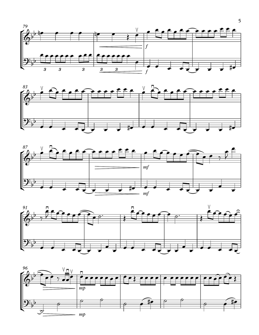 I Like It String Duet scores gallery preview page 5