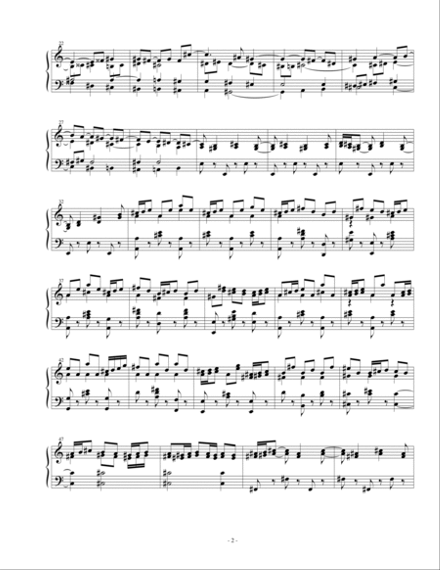 Prelude Piano Solo scores gallery preview page 2