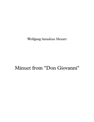 Minuet from "Don Giovani"