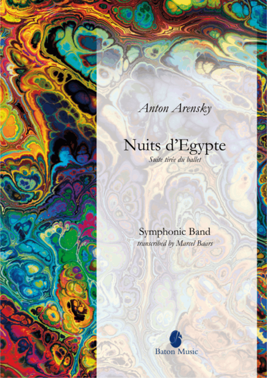 Nuits d'Egypte Concert Band scores gallery preview page 1
