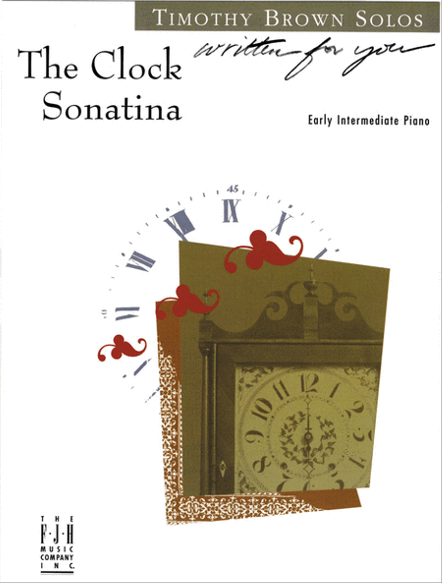 The Clock Sonatina Piano Solo scores gallery preview page 2