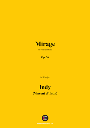 V. d' Indy-Mirage,Op.56,in B Major