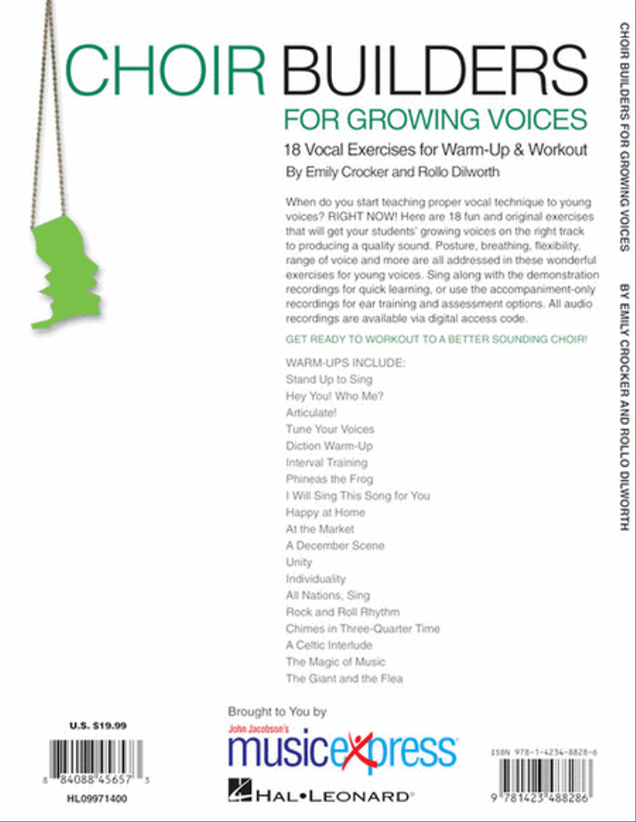 Choir Builders for Growing Voices Choir scores gallery preview page 8