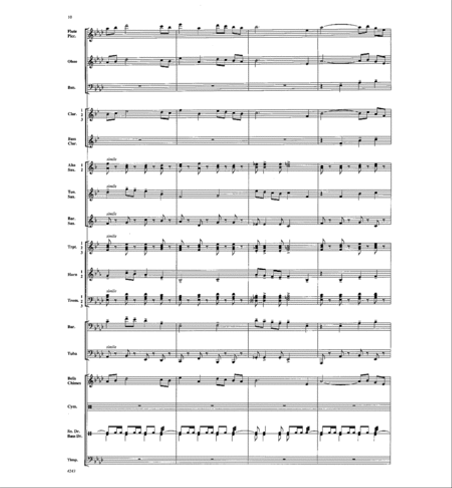 Encomium Concert Band scores gallery preview page 9