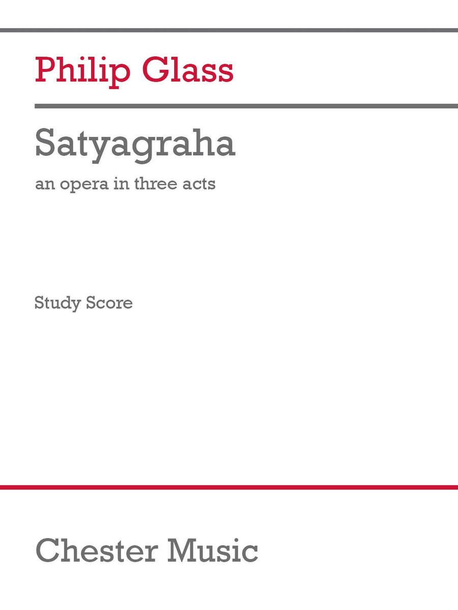 Satyagraha (Full Score)